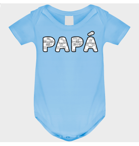 Body bebé para el día del padre diseño Papá