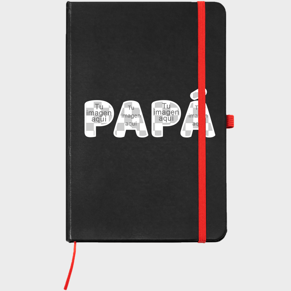 Bloc de notas A5 para el día del padre diseño Papá