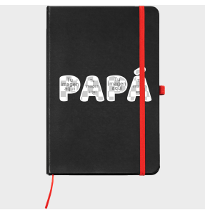 Bloc de notas A5 para el día del padre diseño Papá