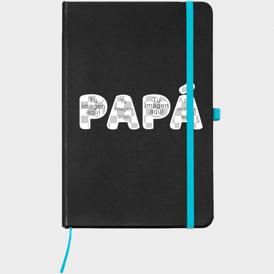 Bloc de notas A5 para el día del padre diseño Papá