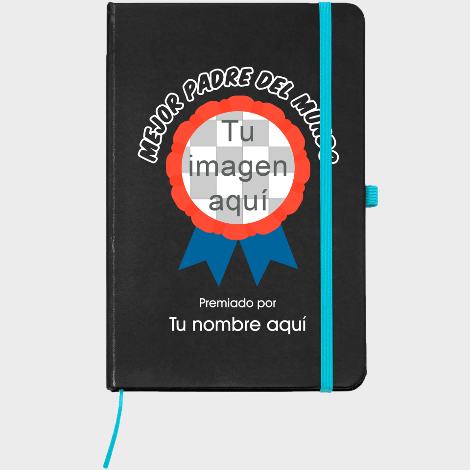 Bloc de notas A5 para el día del padre diseño Premio