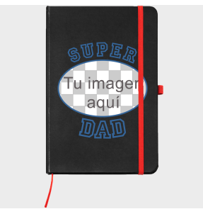 Bloc de notas A5 para el día del padre diseño Súper