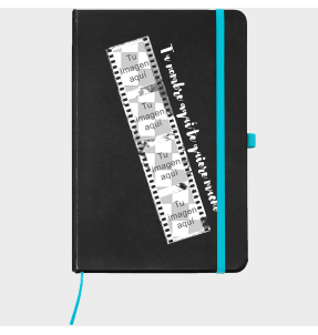 Bloc de notas A5 para el día del padre diseño Fotomatón