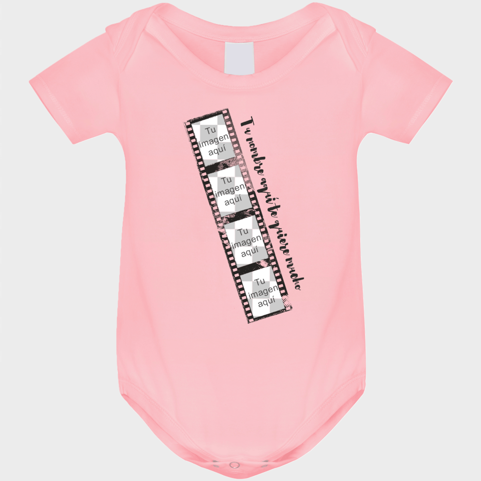 Body bebé para el día del padre diseño Fotomatón