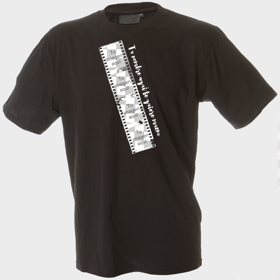 Camiseta para el día del padre diseño Fotomatón