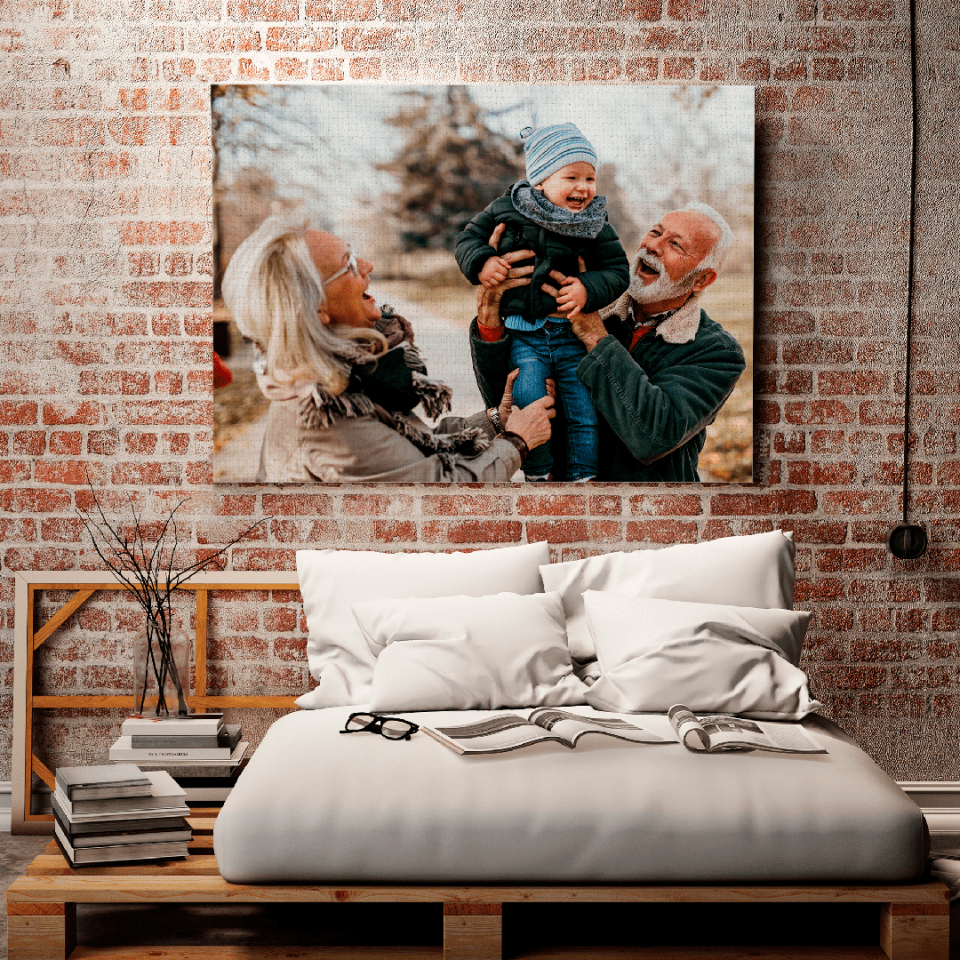 Lienzo 110 x 150 cm rectangular horizontal personalizado