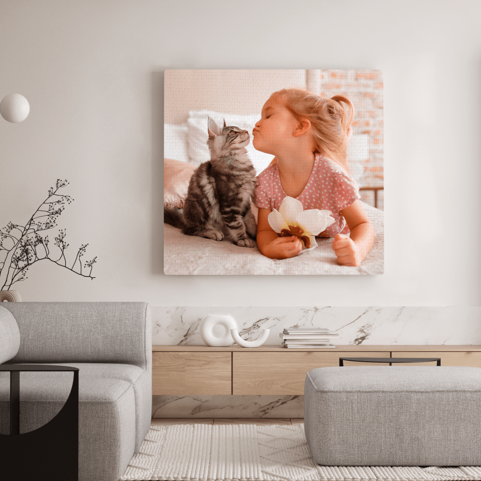 Lienzo140 x 150 cm rectangular horizontal personalizado