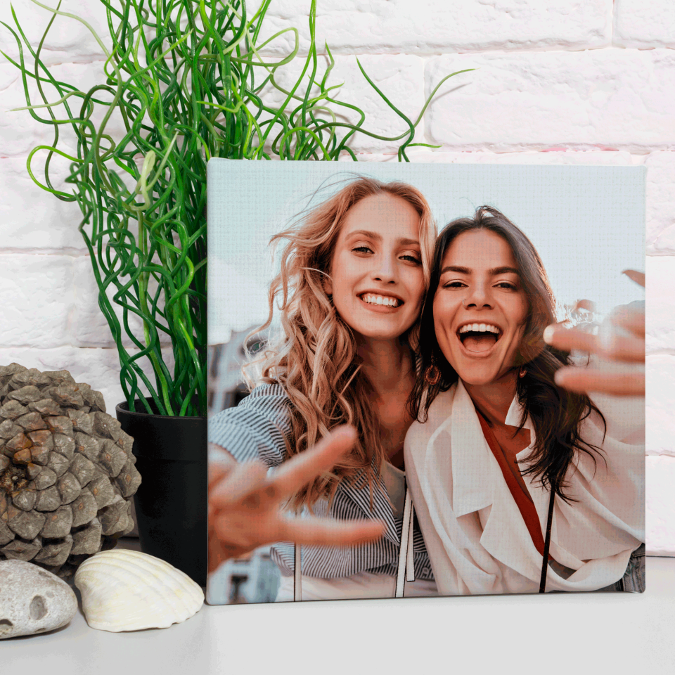 Lienzo 50x50 cm cuadrado personalizado urgente