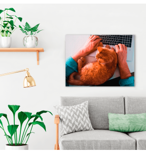 Lienzo 30 x 40 cm rectangular horizontal personalizado urgente