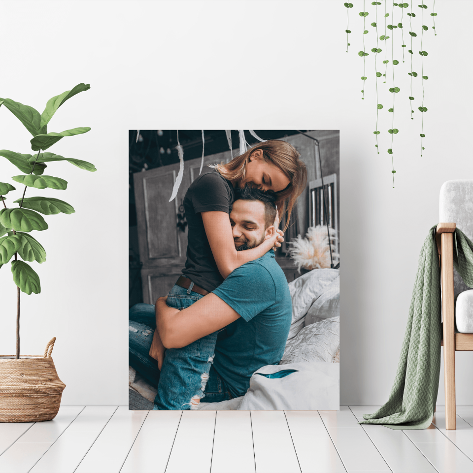 Lienzo 40 x 30 cm rectangular vertical personalizado urgente