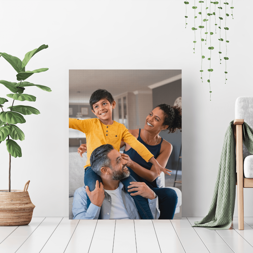 Lienzo 40 x 30 cm rectangular vertical personalizado urgente