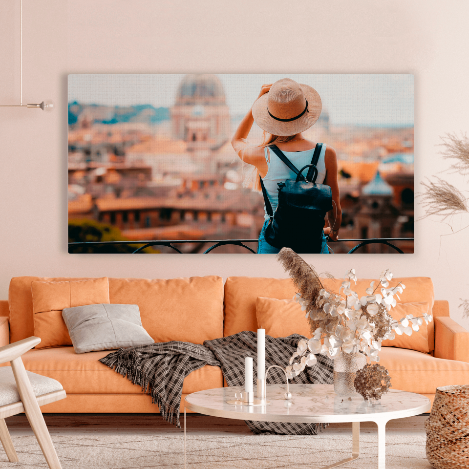 Lienzo 50 x 100 cm rectangular horizontal personalizado urgente