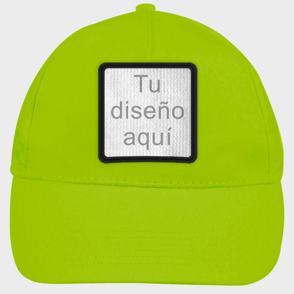 Gorra infantil con parche personalizado envío urgente