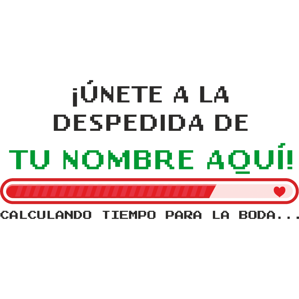 Camiseta de tirantes despedida de soltera personalizable: Calculando