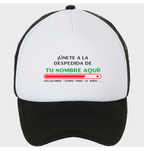 Gorra despedida de soltero/a personalizable: Calculando