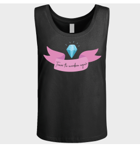 Camiseta de tirantes despedida de soltera personalizable: Diamante