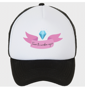 Gorra despedida de soltera personalizable: Diamante