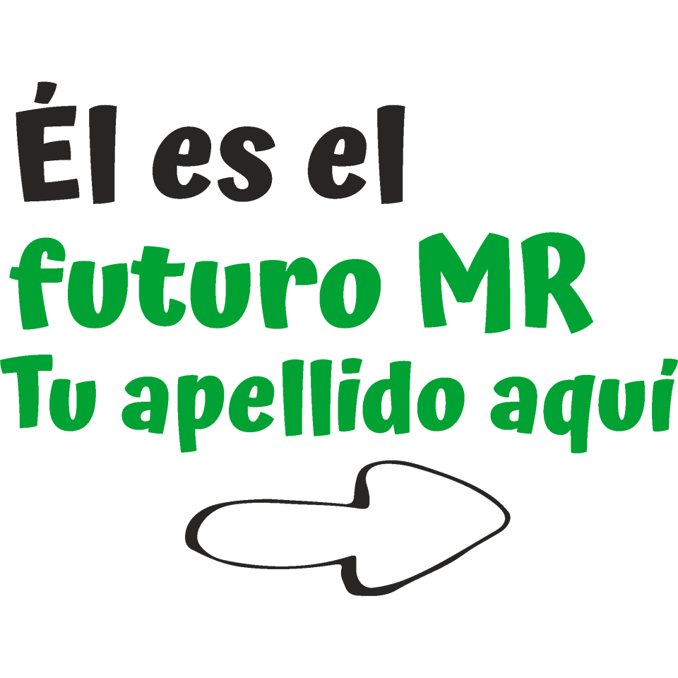 Camiseta despedida de soltero personalizable: Futuro mr