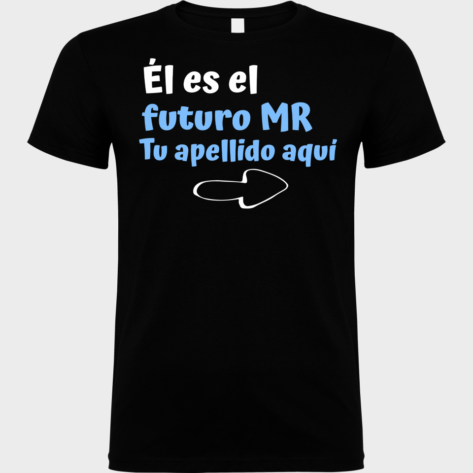 Camiseta despedida de soltero personalizable: Futuro mr