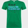 Camiseta despedida de soltero personalizable: Futuro mr
