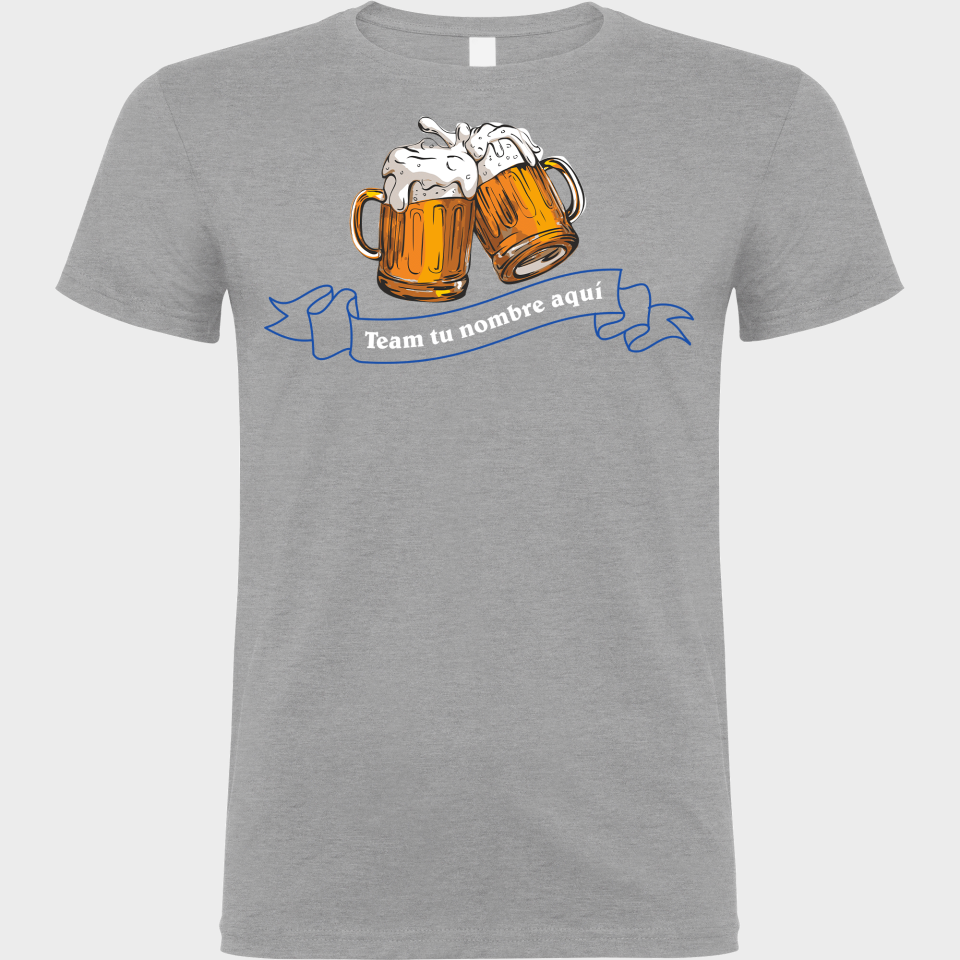 Camiseta despedida de soltero personalizable: Jarras