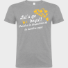 Camiseta despedida de soltero personalizable: Let's Go Boys