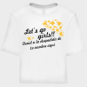 Camiseta talle corto despedida de soltera personalizable: Let's Go Girls