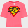 Camiseta talle corto despedida de soltera personalizable: Superdespedida
