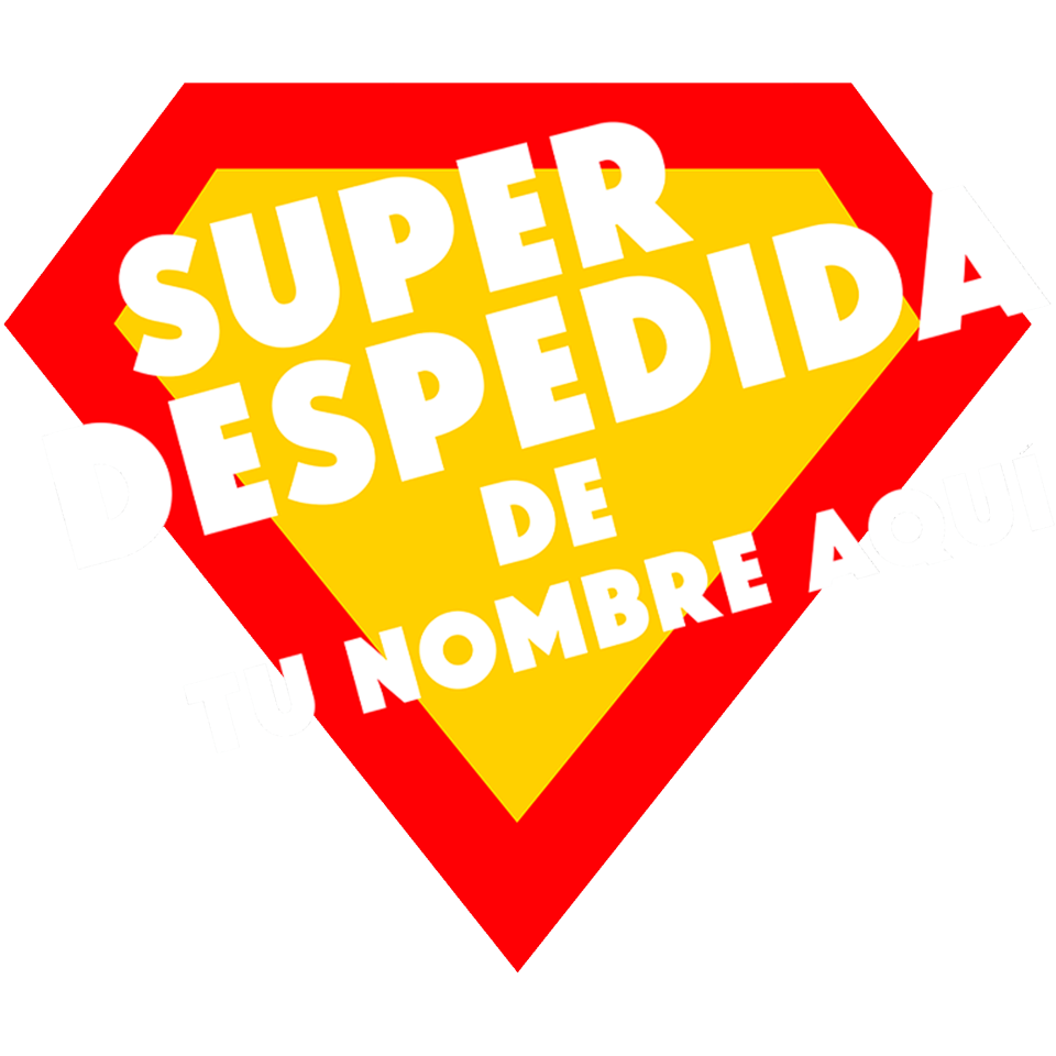 Camiseta despedida de soltero personalizable: Superdespedida