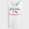 Camiseta de tirantes despedida de soltera personalizable: Nivel Mujer