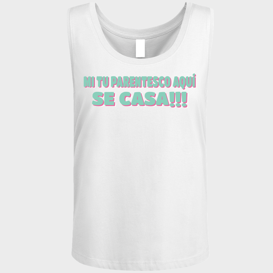 Camiseta de tirantes despedida de soltera personalizable: Se Nos Casa