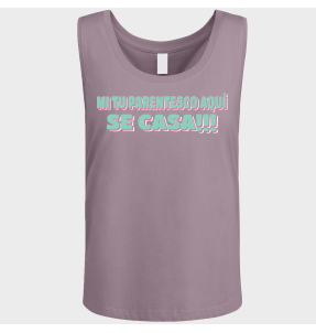 Camiseta de tirantes despedida de soltera personalizable: Se Nos Casa