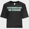 Camiseta talle corto despedida de soltera personalizable: Se Nos Casa