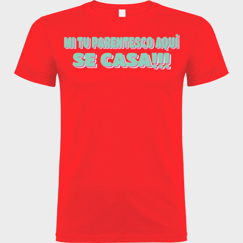 Camiseta despedida de soltero personalizable: Se Nos Casa