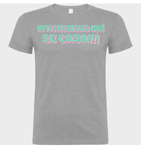 Camiseta despedida de soltero personalizable: Se Nos Casa