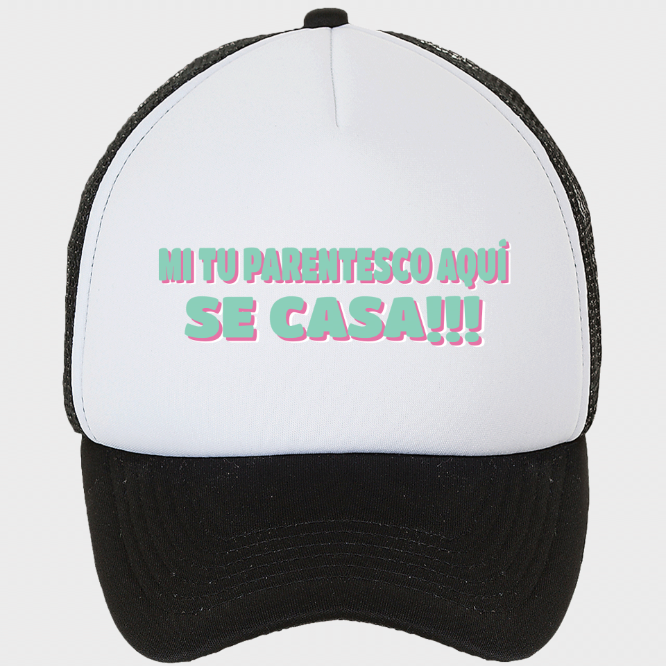 Gorra despedida de soltero/a personalizable: Se Nos Casa