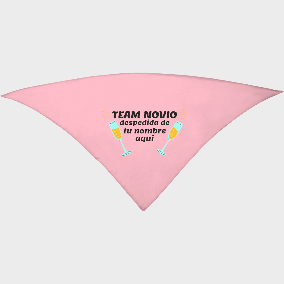 Pañuelo despedida de soltero personalizable: Team Novio