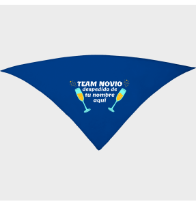 Pañuelo despedida de soltero personalizable: Team Novio