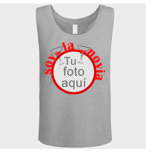 Camiseta de tirantes despedida de soltera personalizable: Soy La Novia