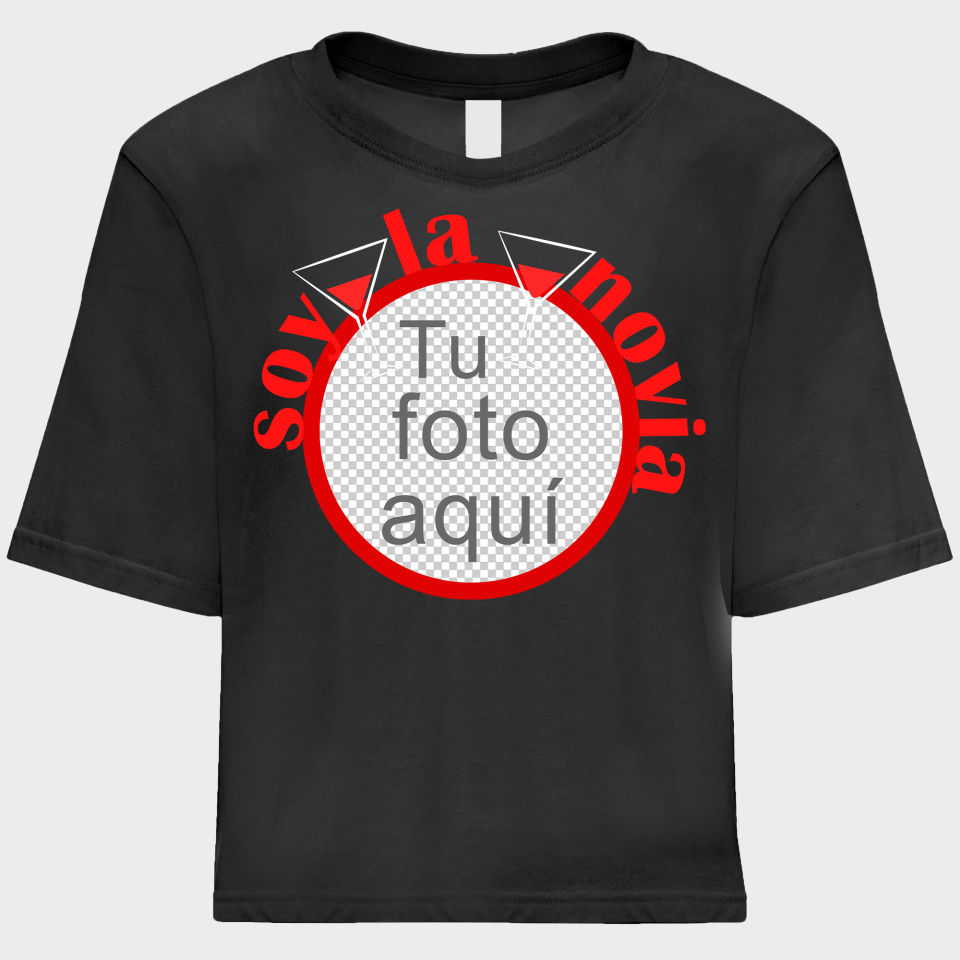 Camiseta talle corto despedida de soltera personalizable: Soy La Novia