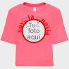 Camiseta talle corto despedida de soltera personalizable: Soy La Novia