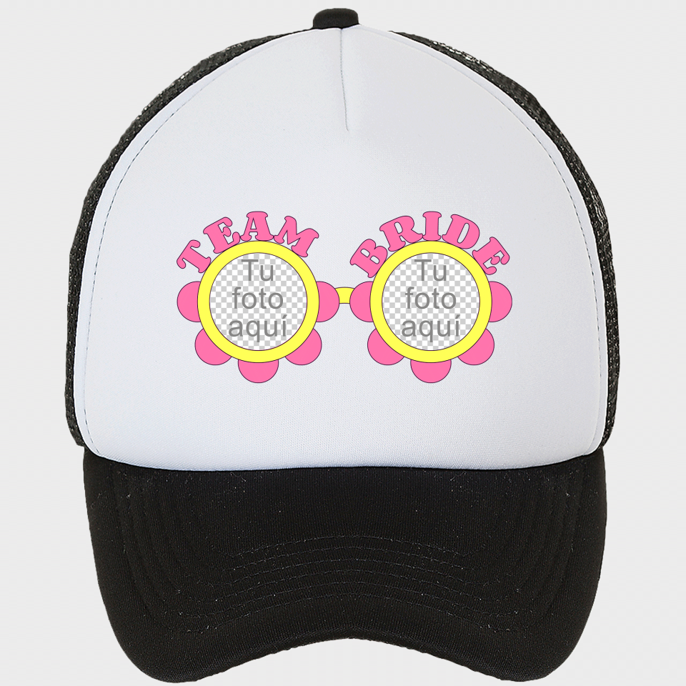 Gorra despedida de soltera personalizable: Gafas