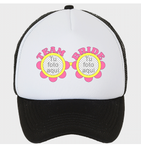 Gorra despedida de soltera personalizable: Gafas