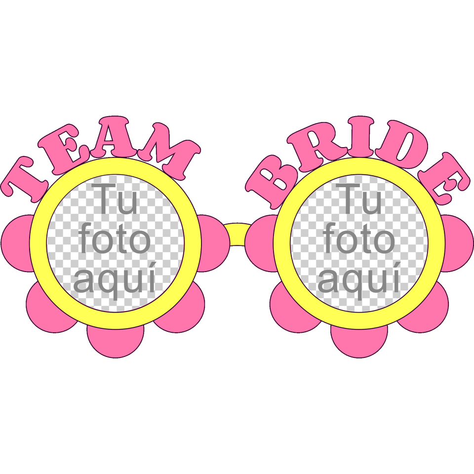 Gorra despedida de soltera personalizable: Gafas