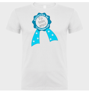 Camiseta despedida de soltero personalizable: Galardón