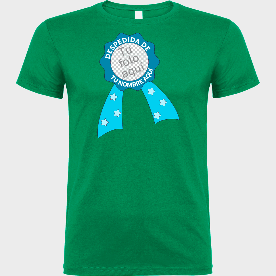 Camiseta despedida de soltero personalizable: Galardón