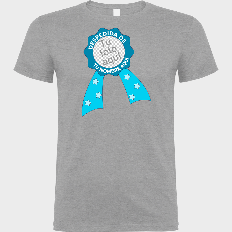 Camiseta despedida de soltero personalizable: Galardón