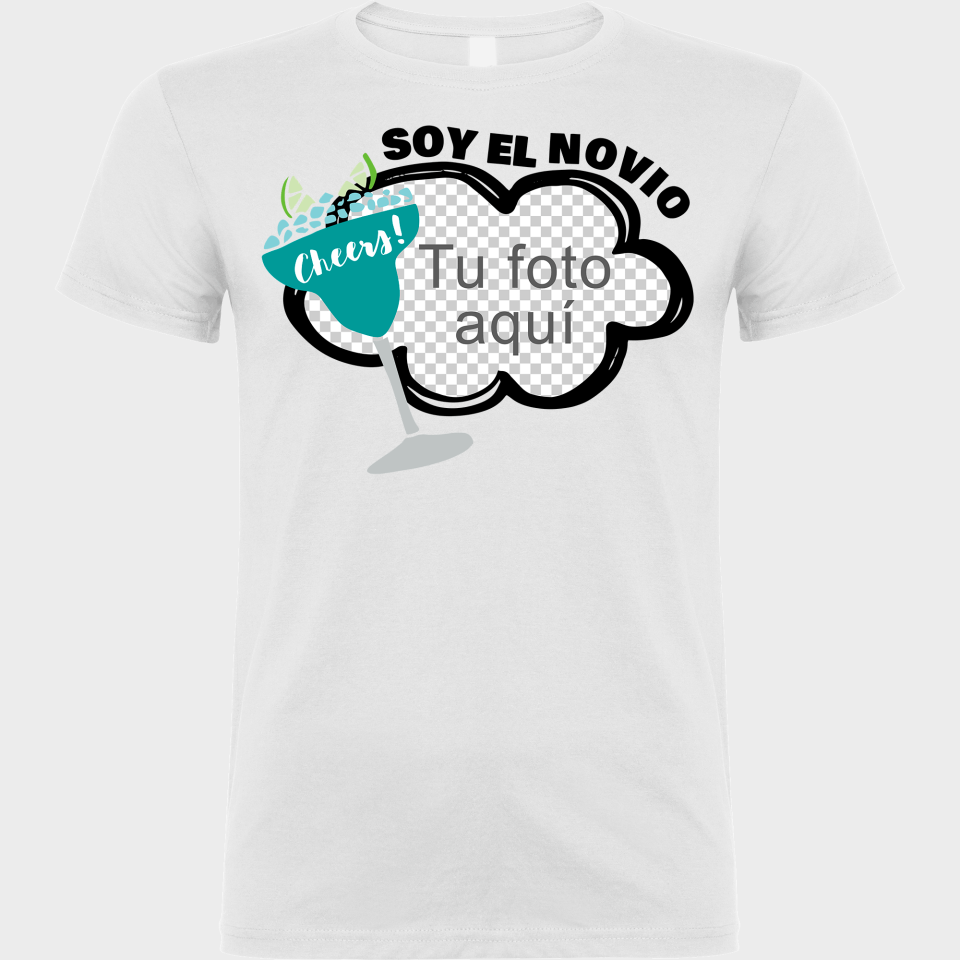 Camiseta despedida de soltero personalizable: Soy El Novio