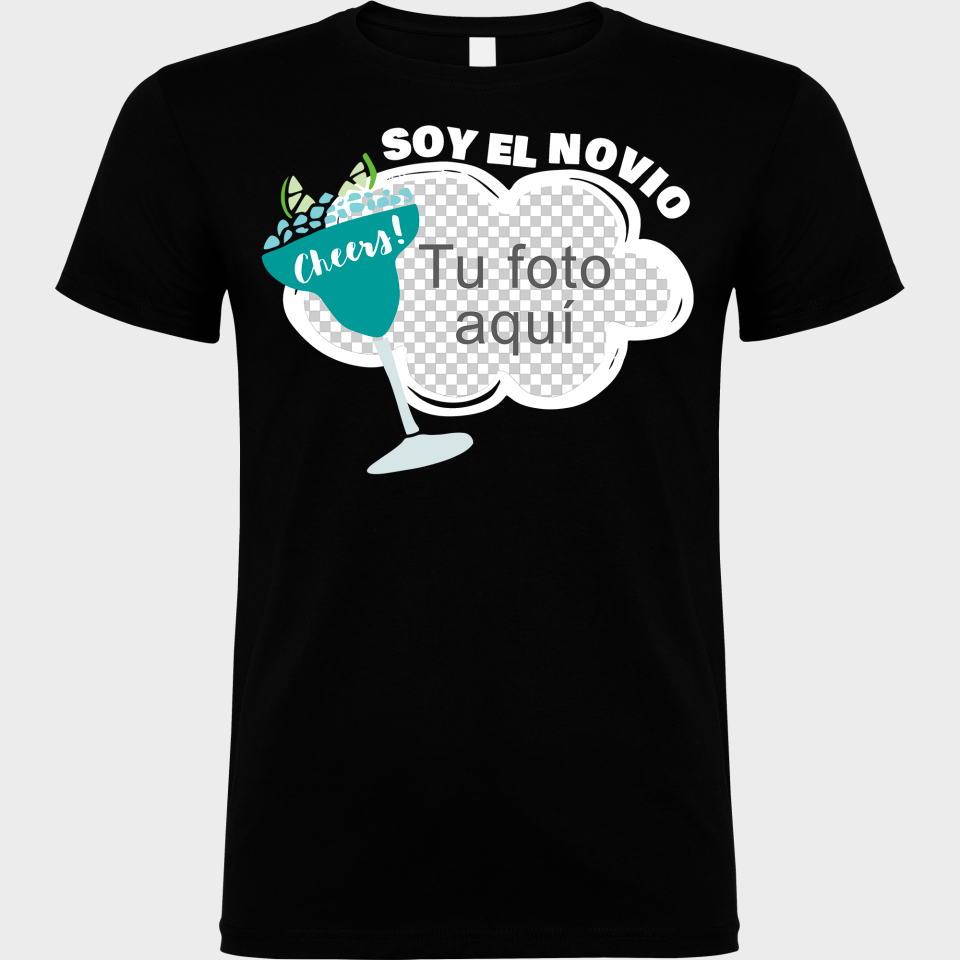 Camiseta despedida de soltero personalizable: Soy El Novio