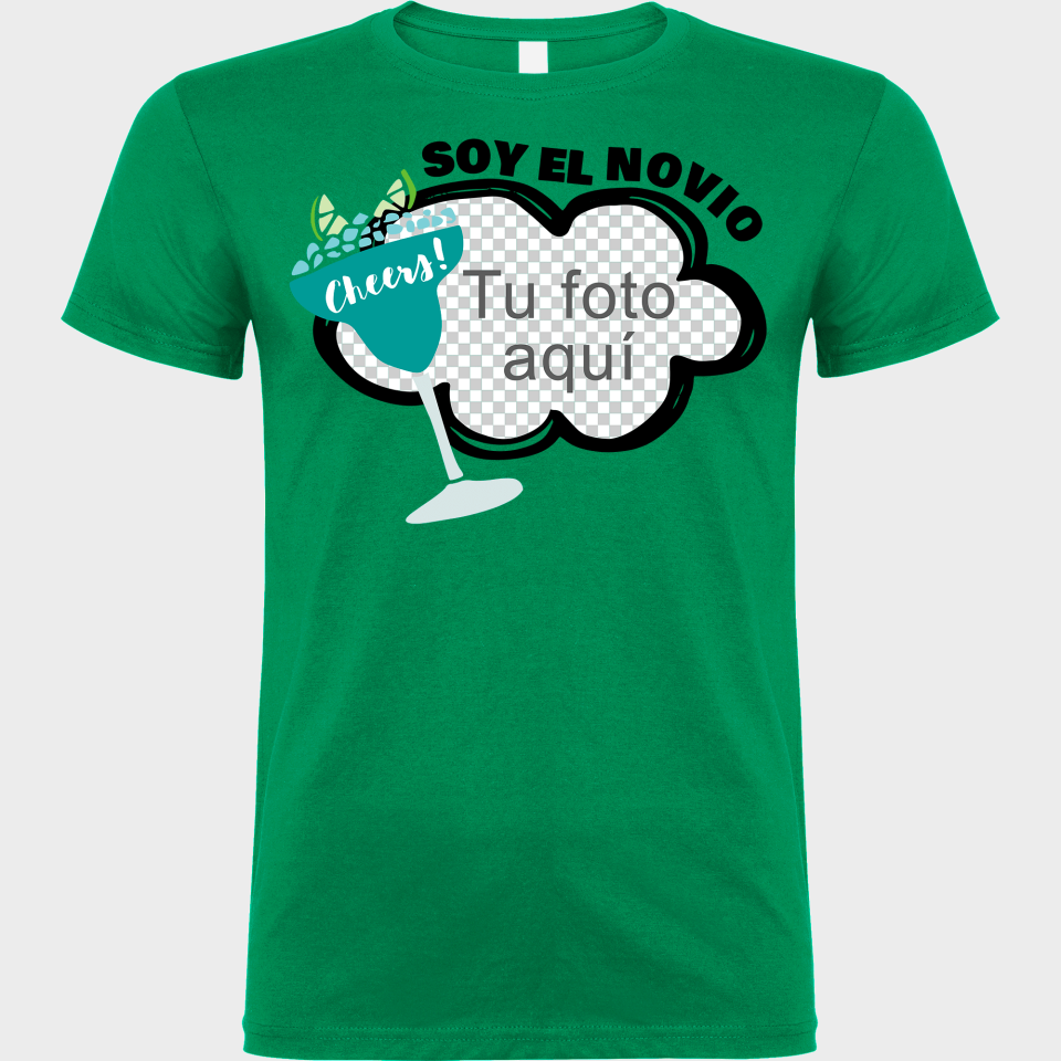 Camiseta despedida de soltero personalizable: Soy El Novio